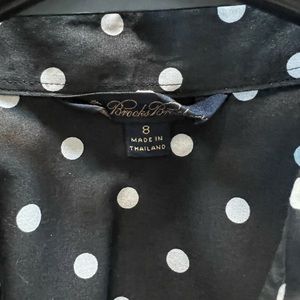 Polka dots!!! Trendy blouse dress in a timeless classic print